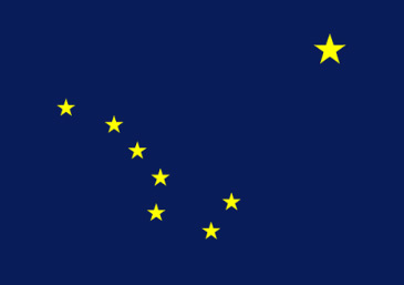 State of Alaska flag image.